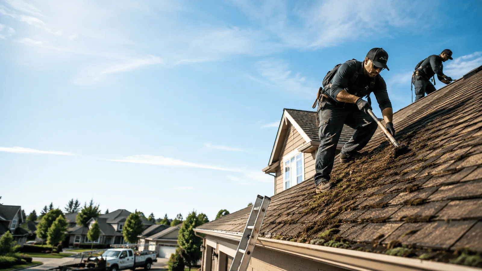 Roof Moss Removal in Cadogan, PA near me